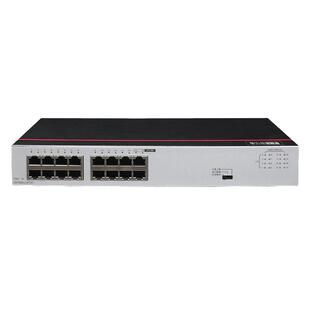 华为数通智选 S1730S-L16T-A1 16口千兆非网管企业网络交换机即插即用/防雷/可上机架/代替S1700-16G