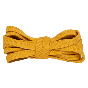 土黄色扁平鞋带适合aj1小白鞋女ins潮漂高低帮帆布运动鞋百搭鞋绳