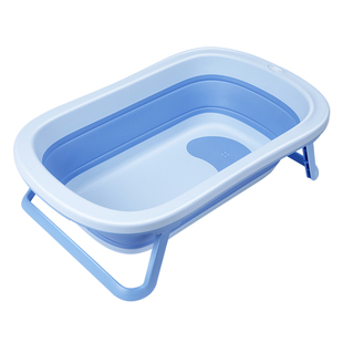 飞利浦新安怡婴儿浴盆新生儿童宝宝洗澡盆折叠大号坐躺家用浴桶