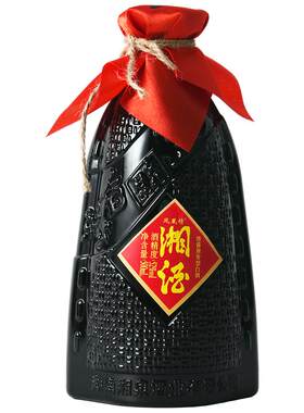 【凤凰情】湘泉酒业湘酒黑金版52度兼香型500ml瓶装粮食酿造白酒
