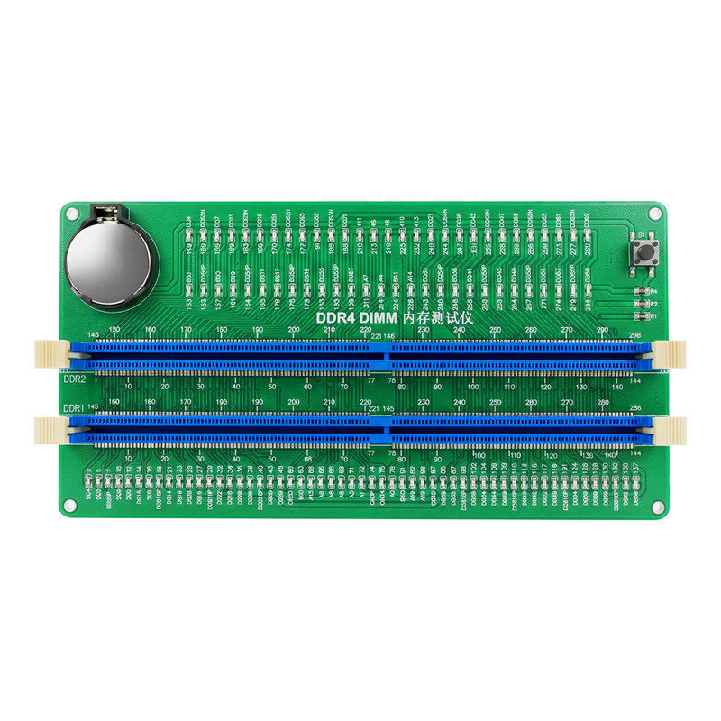 台式机DDR4 ECC REG SO DIMM服务器内存条带灯诊断卡线路测试工具