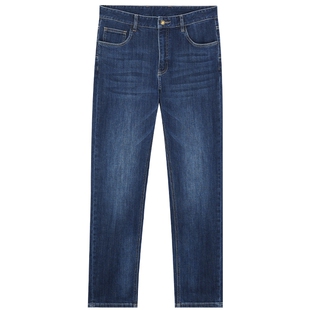 Mind Bridge男士时尚百搭直筒裤长裤2026年春简约休闲水洗牛仔裤