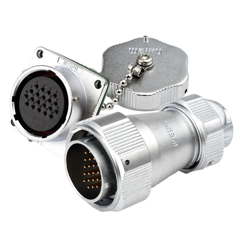 威浦工业防水 航空插头WY28-2芯3芯4芯7芯10芯12芯 TE+Z公头+母座