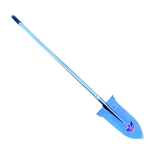 新款铁锹铲子铁锨手工锋利开刃加厚锰钢尖头铁把柄可拆卸挖树神器