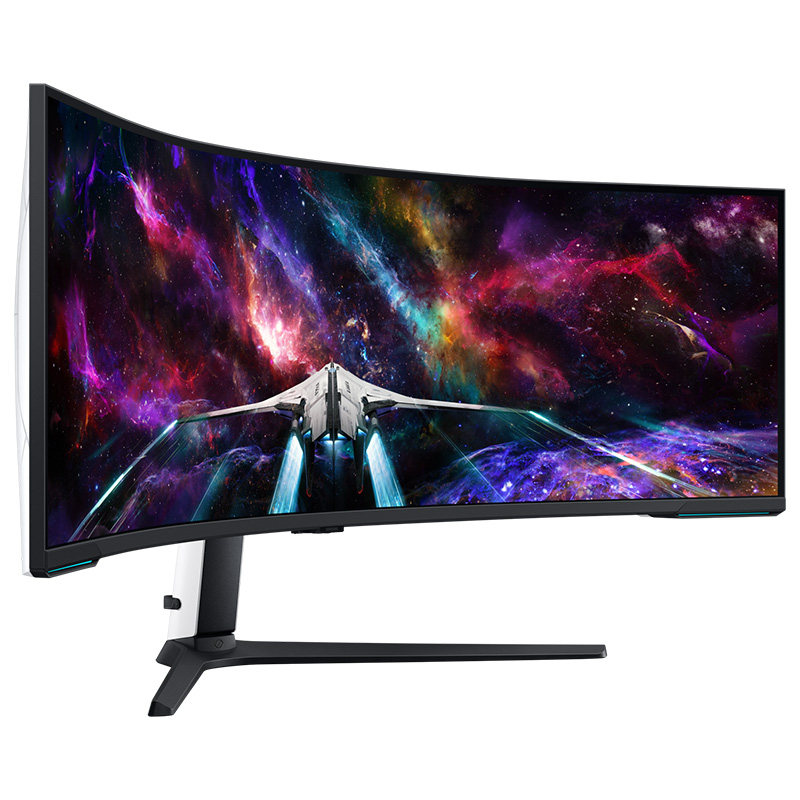 三星显示器57英寸8K 240Hz带鱼屏双4K电竞OLED游戏屏幕S57CG954NC