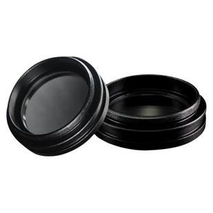 双目三目显微镜增倍镜0.5X0.7X缩小物镜增高工作距离防油烟高清镜