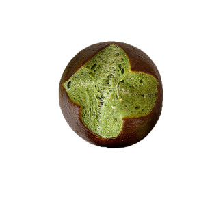 厨男小栈 抹茶全麦碱水球无加糖饱腹早餐无添加碱水面包早餐5个装