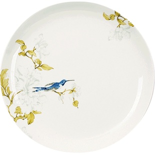 玉泉骨瓷碗碟套装家用吃饭轻奢碗盘陶瓷菜盘子面碗饭碗中式餐具