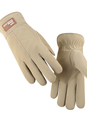 冬季男士骑行保暖加绒防风手套