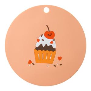 餐桌防烫隔热垫耐高温 硅胶餐垫加厚杯垫碗垫防滑垫简约现代卡通