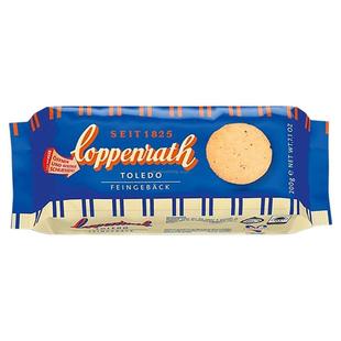 德国原装进口零食歌本瑞1825典藏系列椰蓉榛子巧克力曲奇饼干200g