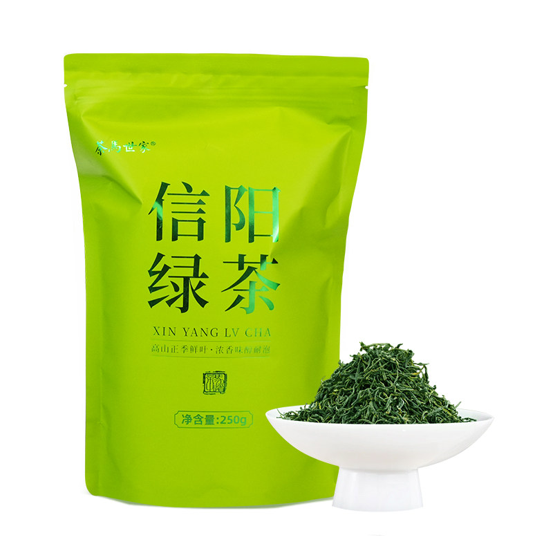 信阳高山绿茶毛尖茶雨前袋装500g