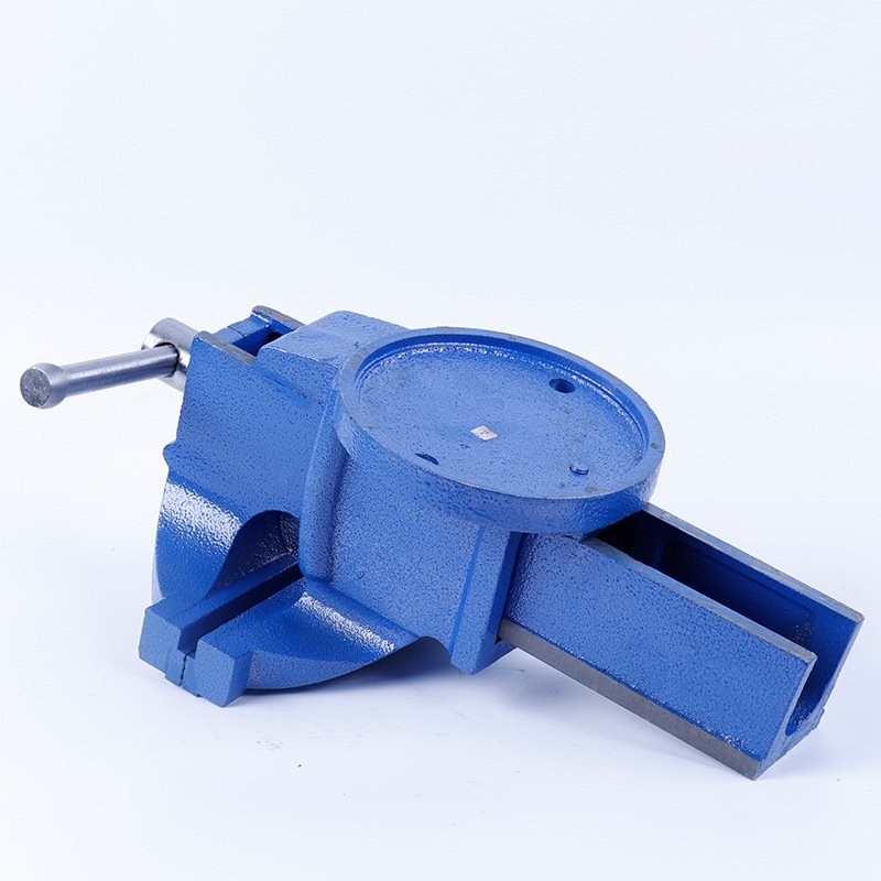 直供货源重型带工作台台钳虎钳benchvice旋转虎钳寸可桌3-20台