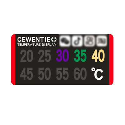 黑科技测温贴20-60℃通用款定制