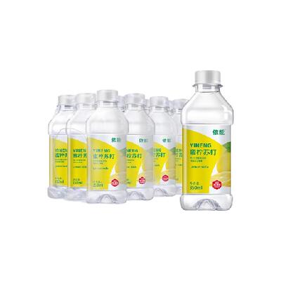 依能苏打柠檬味饮料350ml×12瓶