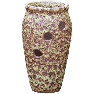 特价法师老桩盆多肉花盆高筒陶瓷大号粗陶透气特大陶罐花盆清仓