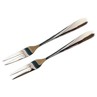 水果叉不锈钢家用简约水果签子可重复使用蛋糕甜品点心小叉子简约