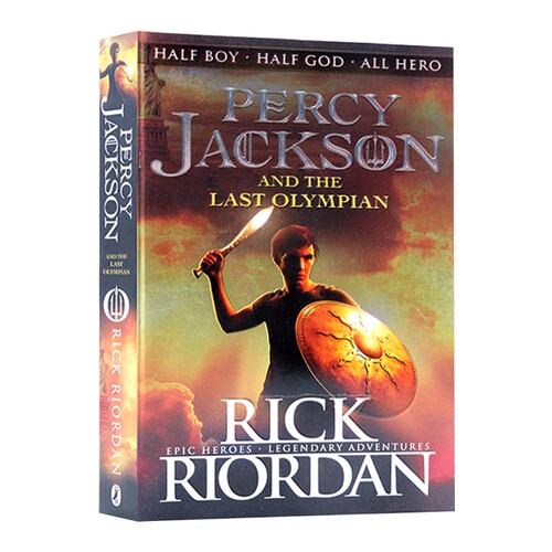 英文原版小说 Percy Jackson and the Last Olympian Book 5 波西·杰克逊与最终之神 英文版 进口英语原版书籍