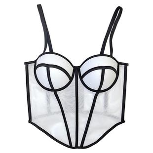 韩国女团欧美夜店金智妮blackpink金泫雅同款吊带背心ds女演出服