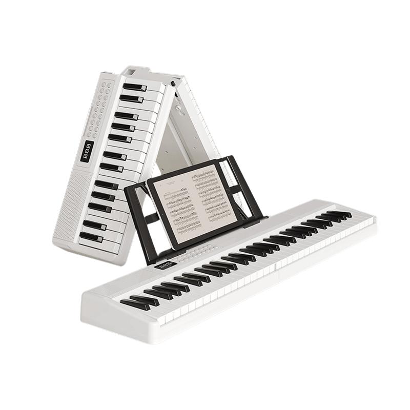 VOICEPAL声派 P65折叠电子琴力度键成人专业入门家用61键电钢琴