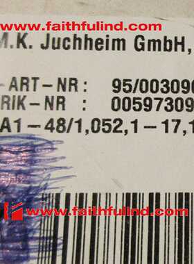 议价Jumo 00309661 久茂全新单通道显示器件 MAD1-48 951505