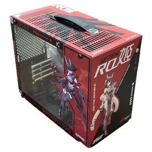 未知玩家X100手提桌面台式小机箱MATX紧凑型风冷迷你侧透游戏主机