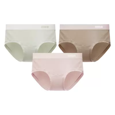 蕉内银皮505A女士三角内裤