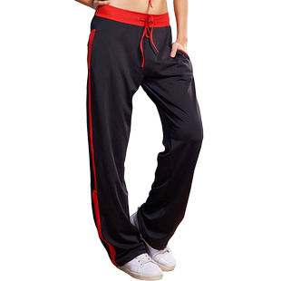 路伊梵运动健身裤女宽松跳舞瑜伽裤秋冬健美操下装广场舞团体长裤