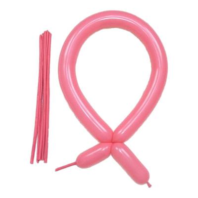 彩色长条烟花气球装饰派对布置