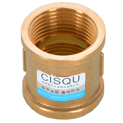 1寸黄铜6分内牙管古双外丝接头