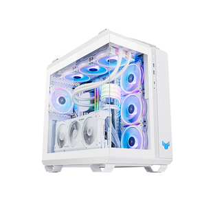 华硕TUF GT502弹药库无界版机箱全视无立柱海景房台式电脑机箱