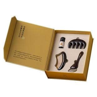 梵沐记养生梳子礼盒檀木按摩梳天然木梳套装生日实用送妈妈礼物女