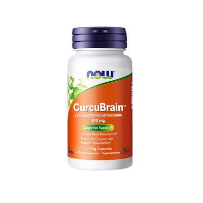 NOWFoods姜黄素胶囊longvida高含量400mg脂质体SLCP美国进口诺奥