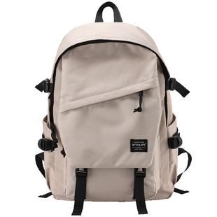 笔记本电脑包女士2026新款16寸双肩背包高级感防摔防震游戏本通勤高颜值女款大容量女生简约轻便防水旅行书包