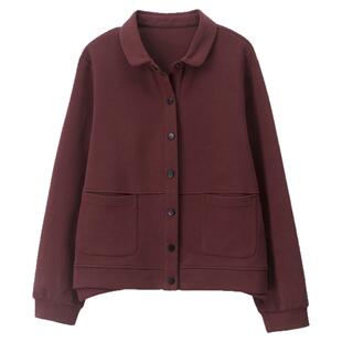 时尚休闲外套女款2026春装新款韩版洋气宽松显瘦气质翻领减龄上衣