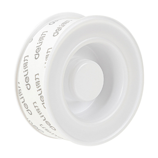 得力网格纳米双面胶高粘度透明不留痕沾贴固定墙面无痕汽车专用耐高温免打孔强力两面胶布基网纹加厚手撕胶带