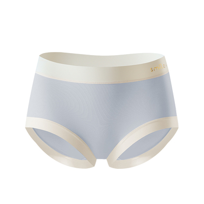 A类纯棉内裤女士中腰无痕透气