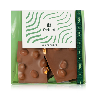 新年礼物Patchi芭驰迪拜坚果榛子巧克力派黑巧零食进口高端礼盒