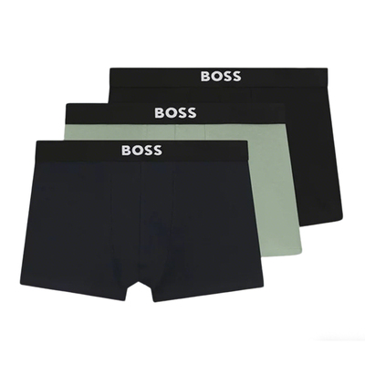 HugoBoss黑标男士3件装四角内裤