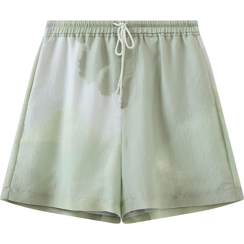 【商场同款】播 bo26夏新品短裤女高腰宽松休闲裤BDT2KD2083