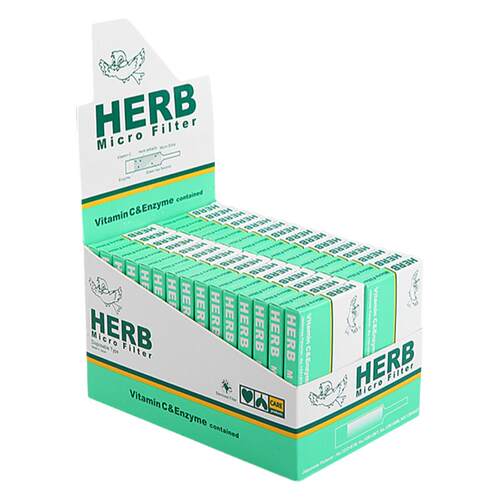 日本原装进口 HERB绿鸟烟嘴 小鸟一次性过滤器 烟具300支细支中支