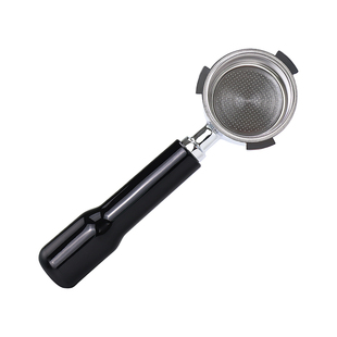 51MM咖啡机配件无底手柄不锈钢德龙三耳EC680/685/03110适用