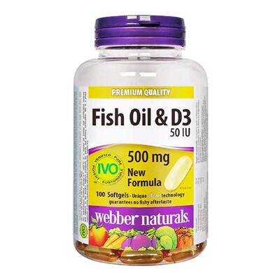 加拿大WebberNaturals青少年鱼油