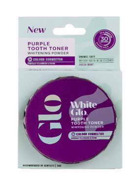 WhiteGlo紫色修正牙粉
