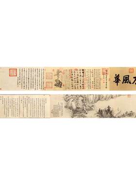 王珣行书伯远帖原大微喷复制字帖