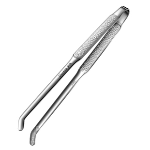 316L不锈钢烤肉夹子厨房用食品夹加厚防烫烧烤夹煎牛排专用小夹子