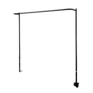 宿舍神器床边床尾晚上放衣服的架子上铺挂包架开放式衣柜不占空间