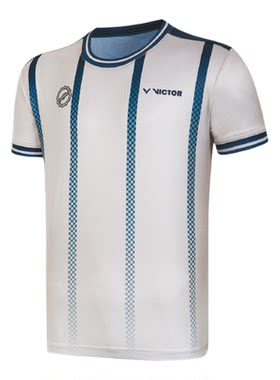 26新victor胜利羽毛球服威克多安东森专属速干运动服短袖T2601AA