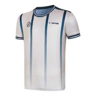26新victor胜利羽毛球服威克多安东森专属速干运动服短袖T2601AA