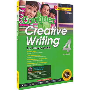 SAP 新加坡小学英语写作l练习册 Conquer Creative Writing Workbook 4 四年级 创意写作训练 攻克系列 作文提高版 英文原版教辅